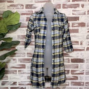 Flannel dress/shacket